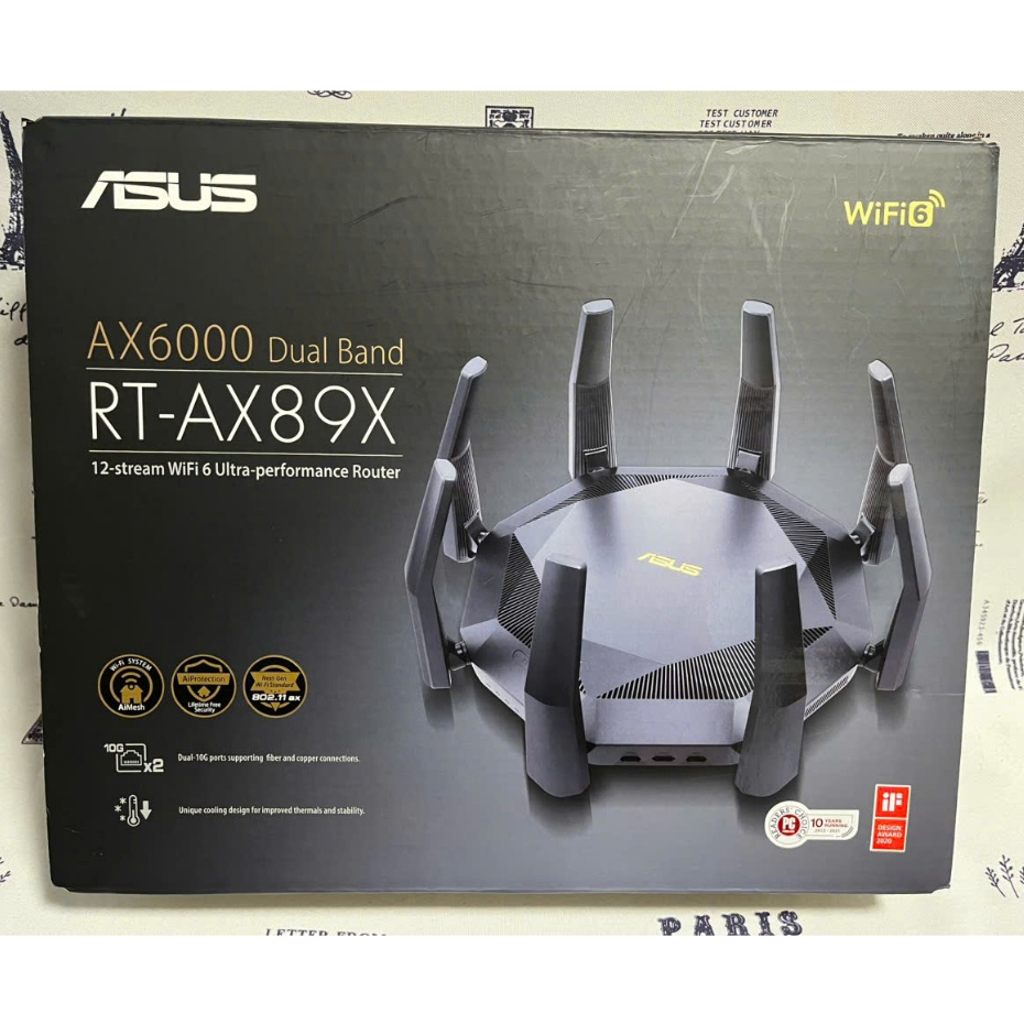 Đã sử dụng - Bản US | Asus RT-AX89X | AX6000 | Dual Band | AiMesh | WiFi 6 |