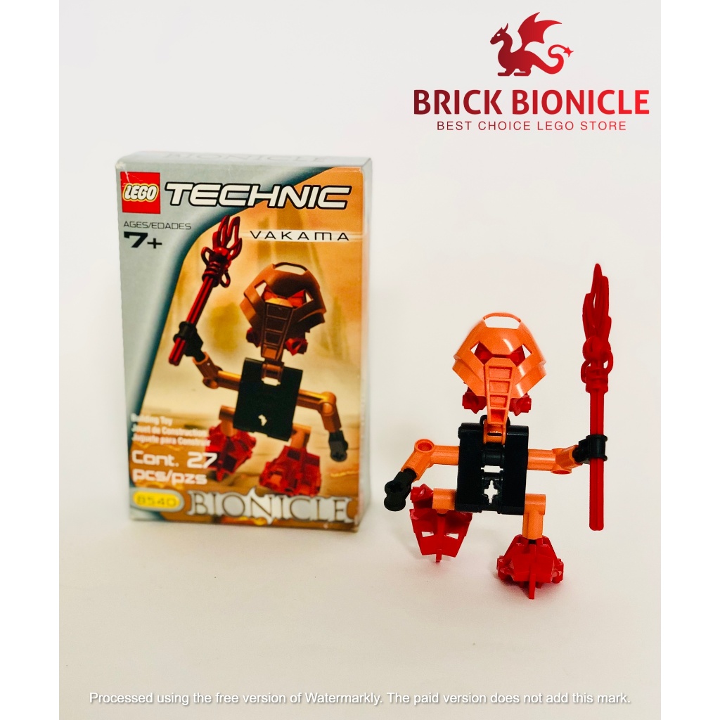 LEGO VINTAGE BIONICLE - ĐỒ CHƠI BIONICLE TURAGA - 8540 VAKAMA