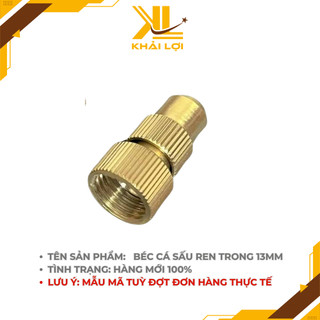 Béc Cá Sấu Ren Trong 13mm - Béc Thau