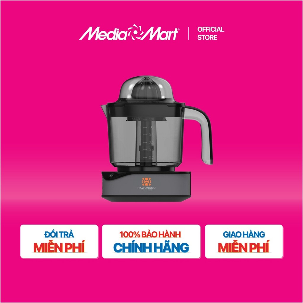 [MediaMart-FREESHIP] Máy vắt cam Hawonkoo OJH-120-GR