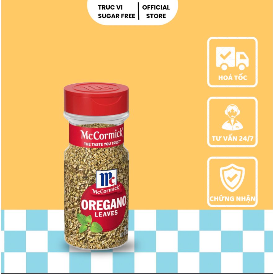 LÁ KINH GIỚI KHÔ McCormick | Oregano Leaves 38g