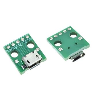 BO CHUYỂN MICRO USB-5P TO 2.54MIL DIP