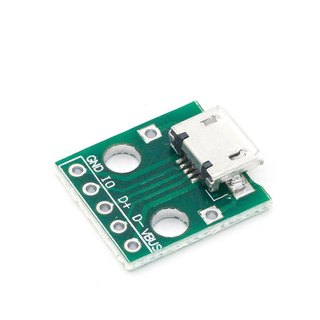 BO CHUYỂN MICRO USB-5P TO 2.54MIL DIP