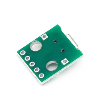 BO CHUYỂN MICRO USB-5P TO 2.54MIL DIP
