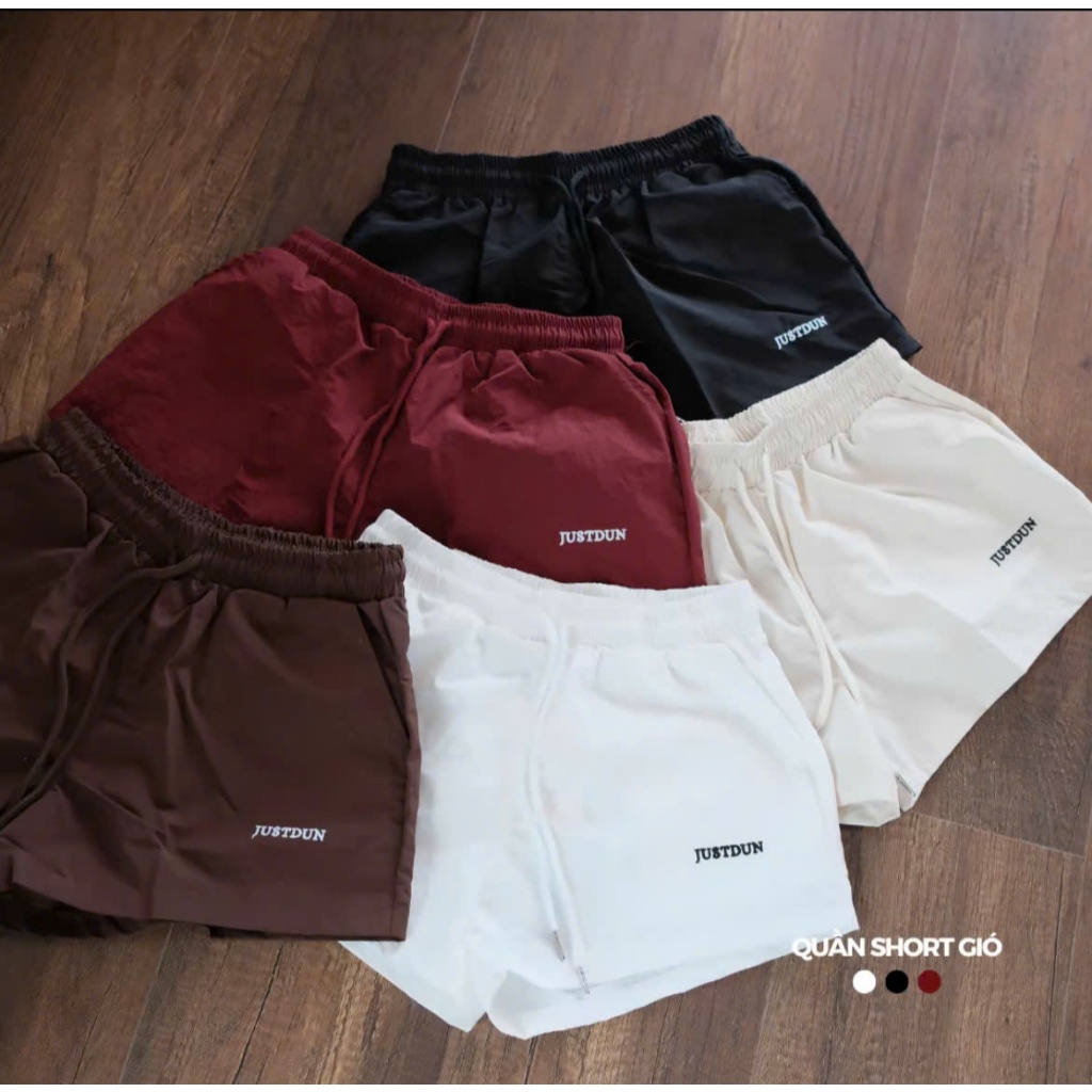 COMBO 3 QUẦN 99K SHORT NỮ, CHẤT GIÓ DÙ THOÁNG MÁT. MẪU JUSTDUN