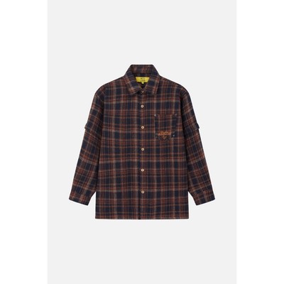 Áo Khoác BOO Kẻ Dạ BOOLAAB Unisex Form Oversized Chất Liệu Cao Cấp,Ám Áp Dày Dặn