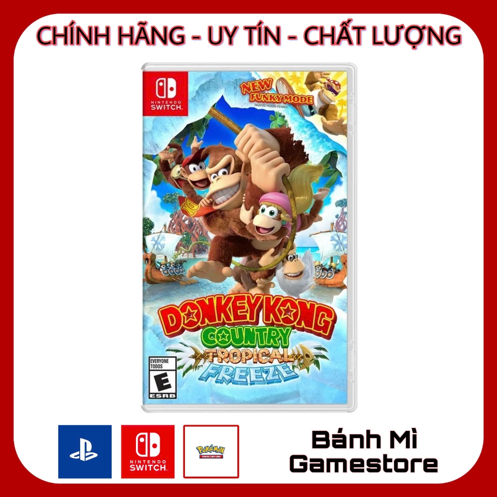 Băng game Nintendo Switch Donkey Kong Country: Tropical Freeze