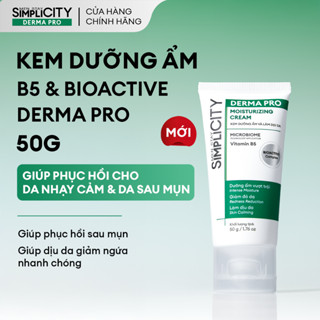 Kem dưỡng ẩm B5 & Bioactive Derma Pro giúp phục hồi da sau mụn, da khô, da nhạy cảm 50g