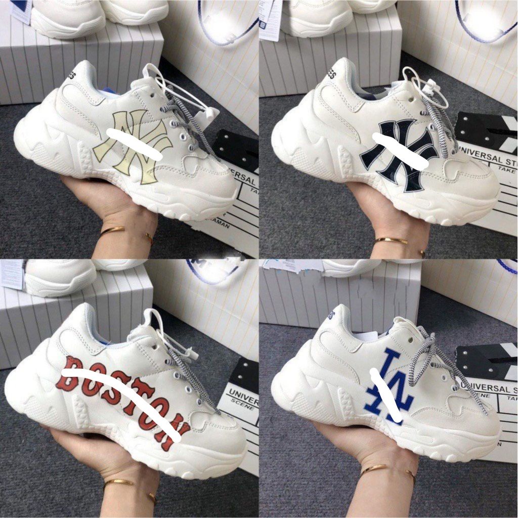[SALE ĐẬM] Giày Boston Thể Thao Nam Nữ IN 3D Đế Độn 5CM bản đẹp FULL box bill