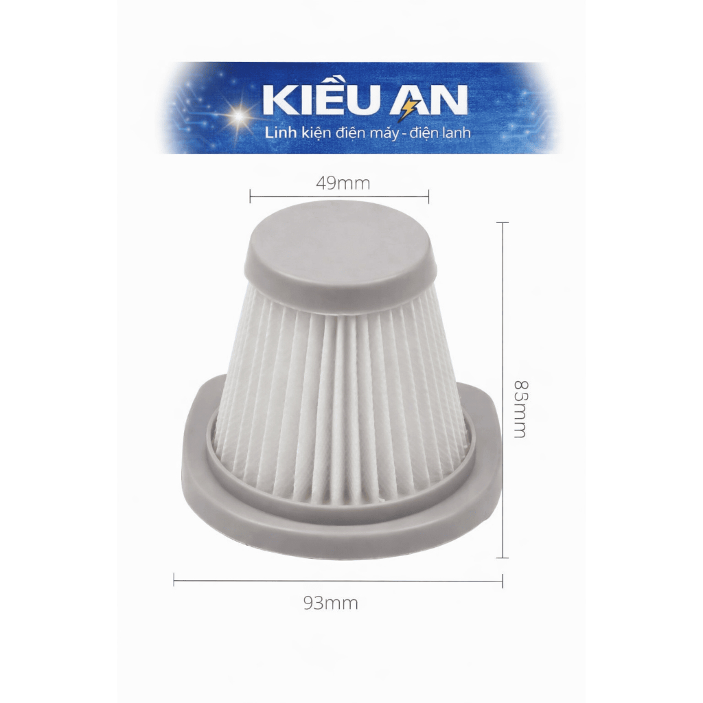 Màng lọc Hepa cho Máy Hút Bụi Midea MVC-SC861 ( MVC-SC861R và MVC-SC861B và MVC-SC861A)