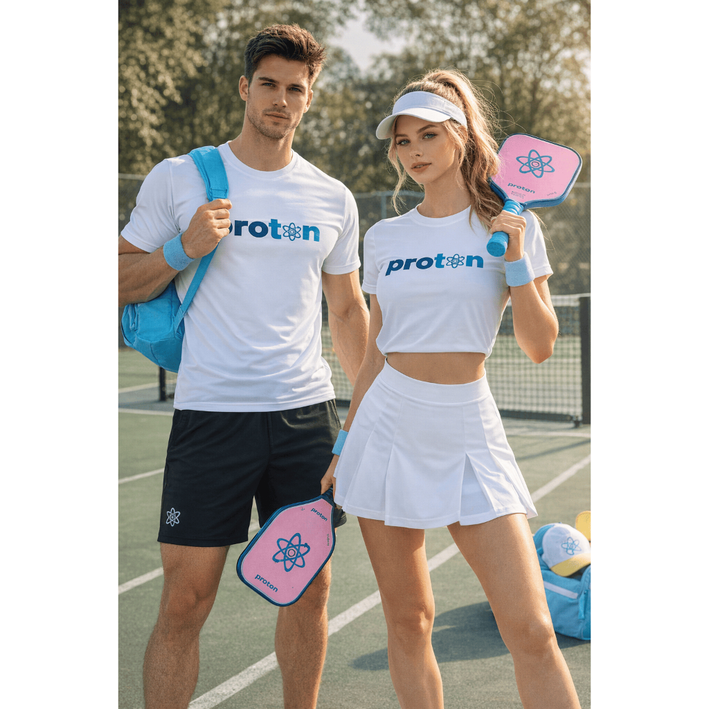 [PICKLEBALL] - Áo thun thể thao nam nữ PROTON thoáng mát, thấm hút mồ hôi, phiên bản giới hạn.