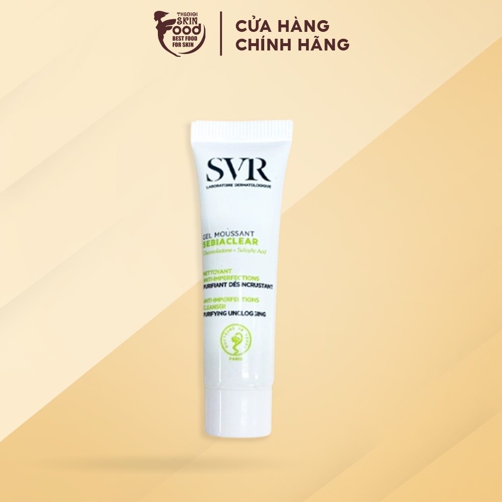 [HB GIFT] Mini SVR Sebiaclear Gel Moussant 10ml (HÀNG TẶNG KHÔNG BÁN)