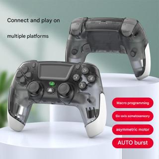 Tay chơi game Bluetooth P06 không dây – Gamepad đa nền tảng PC Android iOS Mac PS3 PS4 Switch | Rung, Turbo, Macro M1 M2