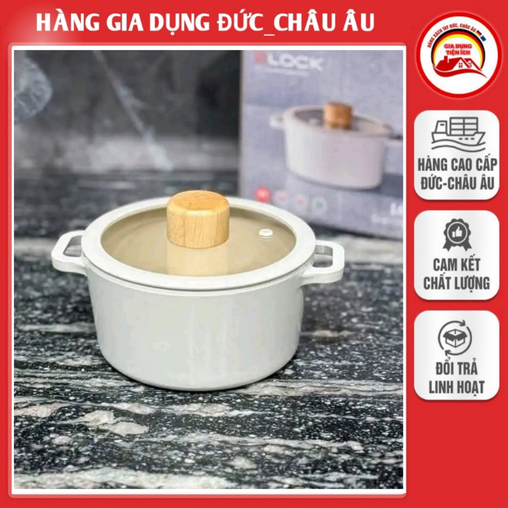 Nồi Mini 2lock Korea 16cm Chồng Dính Tốt - Made in Korea