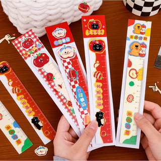 Thước Kẻ Dẻo Hoạt Hình Dễ Thương 15cm