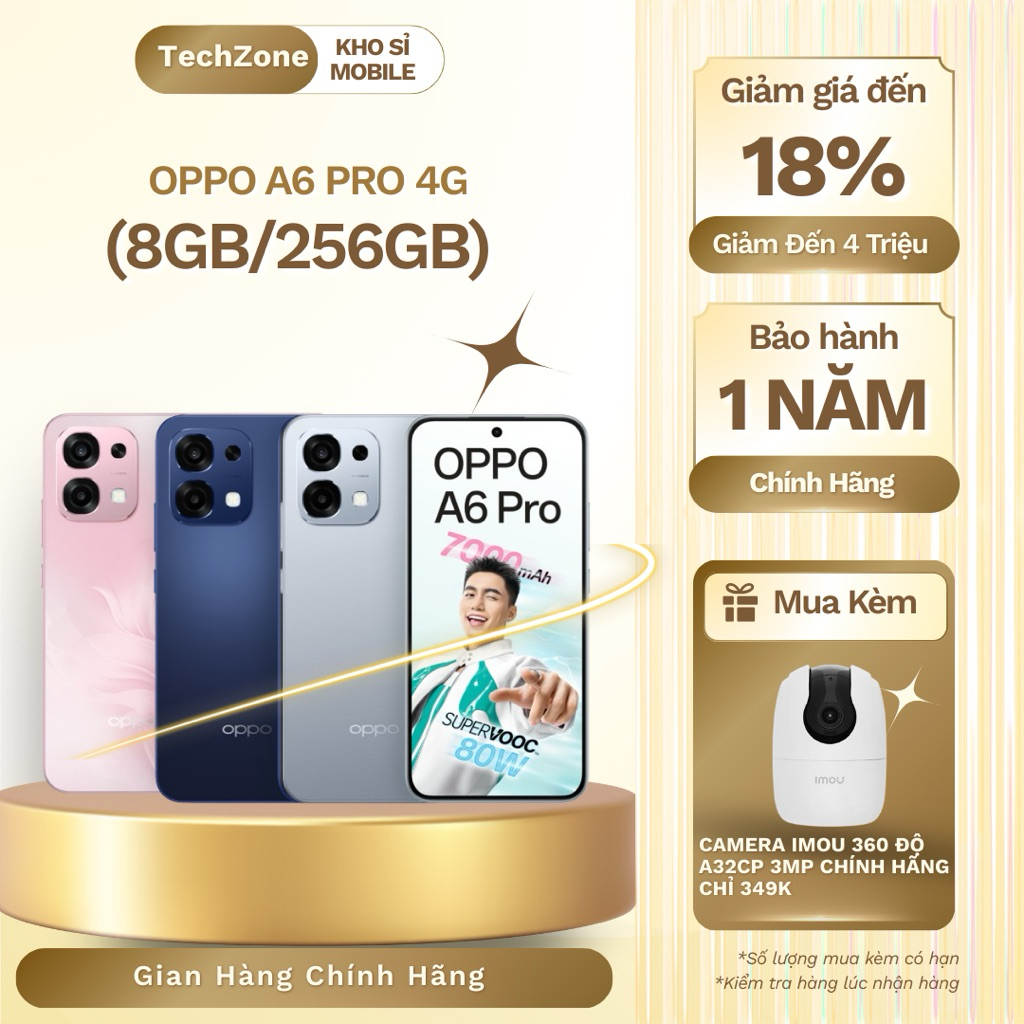 OPPO A6 Pro 8GB/256GB - Hàng Chính Hãng NguyênSeal, Bh 24T