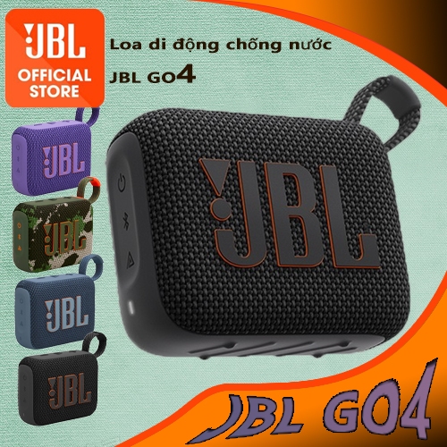 JBL GO 4 Loa bluetooth di động go4 | IP67 Chống nước & chống bụi | âm thanh nổi không dây ghép nối | 7h Thời gian chơi