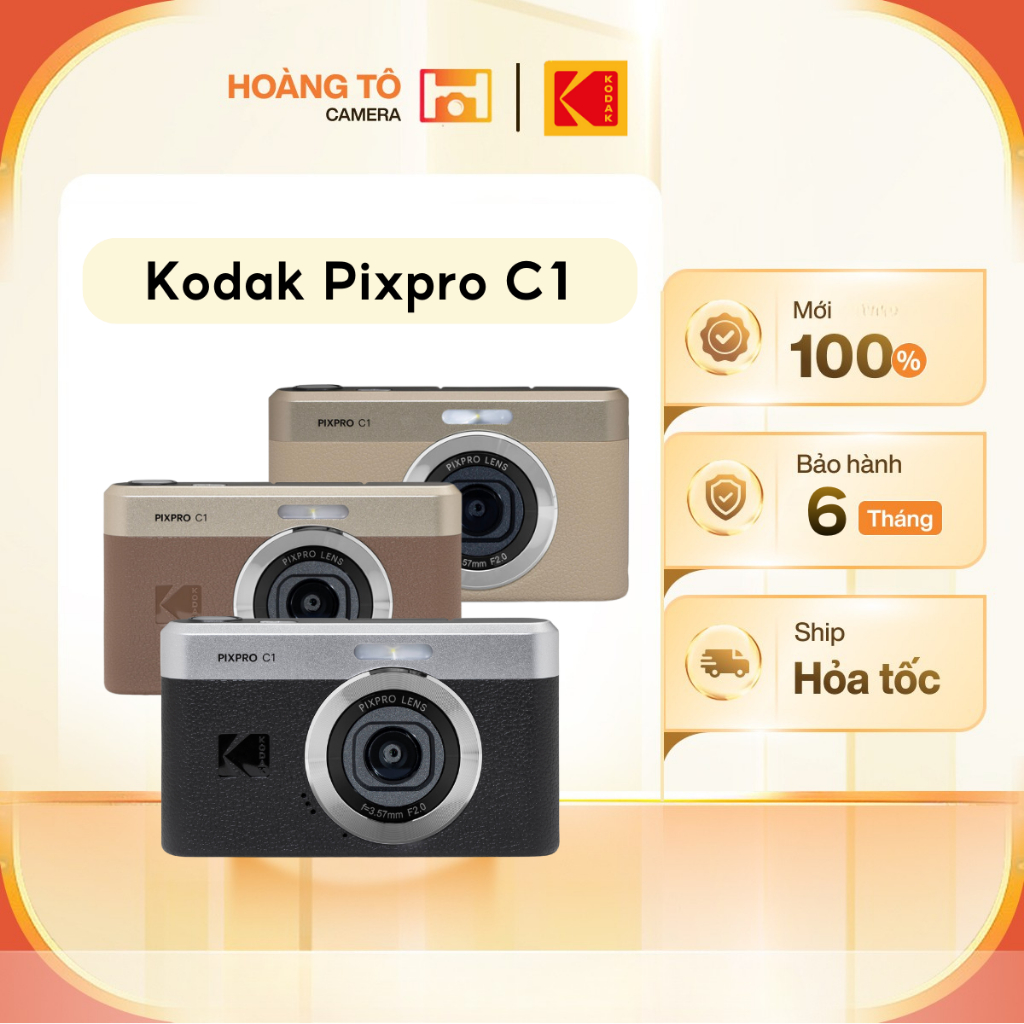 Máy ảnh Kodak PIXPRO C1 Compact Digital Camera | Mới 100%