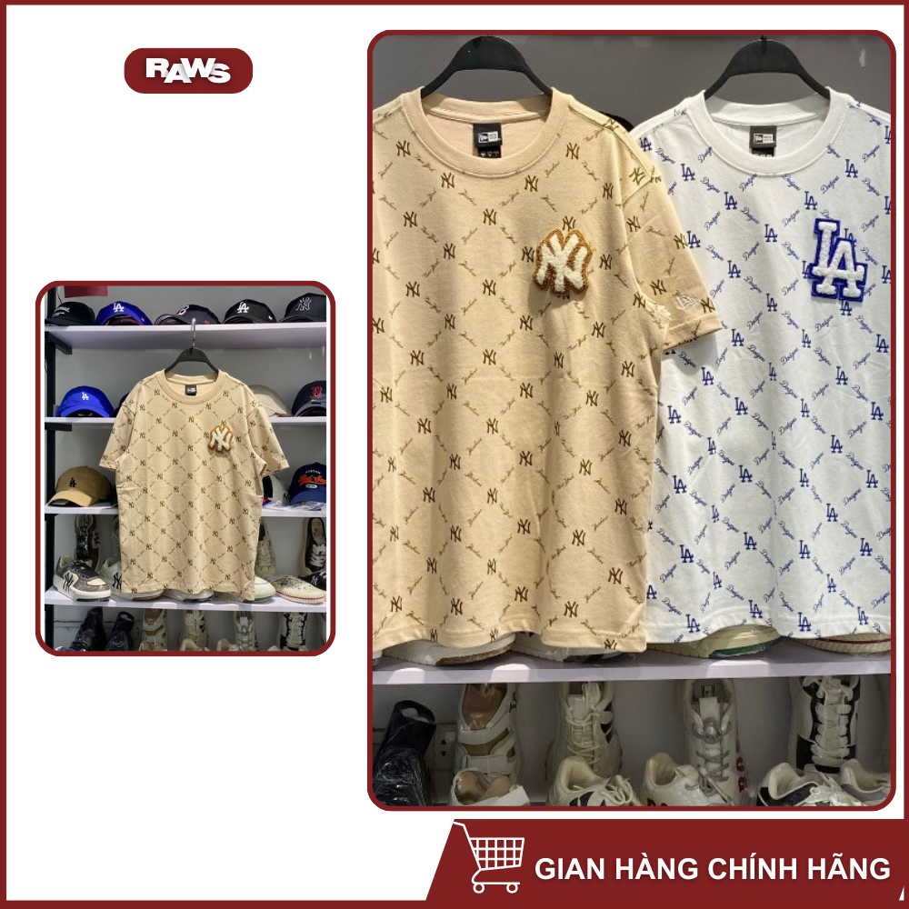Áo Phông New Era Monogram LA Raws Thêu Chính Hãng