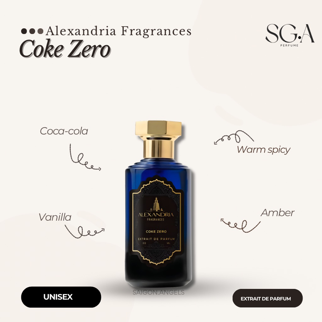5/10ml • Coke Zero • Alexandria Fragrances | Nước hoa Unisex