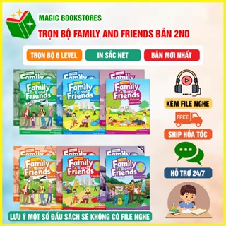 Sách - Family And Friends - phiên bản 2ND (Class Book + WorkBook)