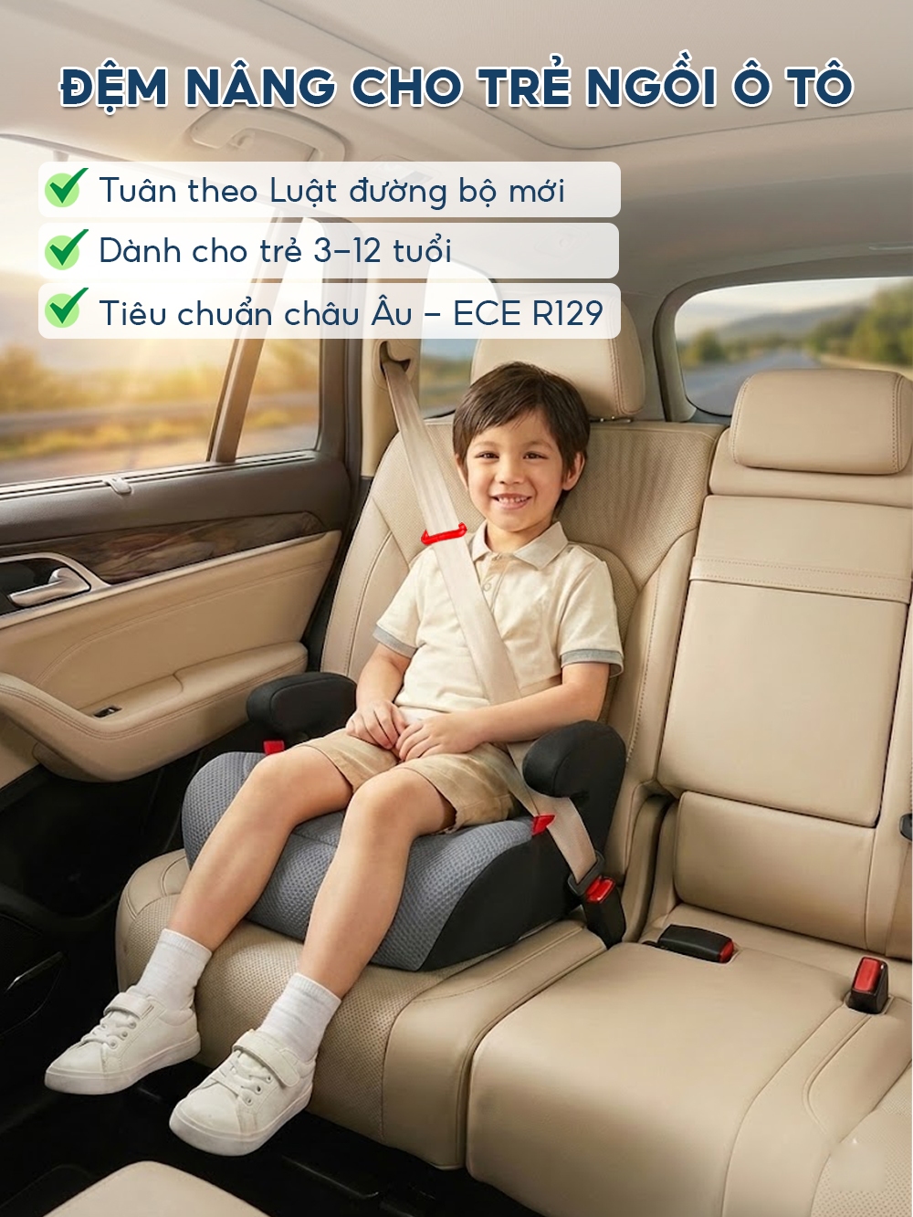 Gợi ý các mẫu nâng ghế ô tô giúp tăng tầm nhìn và sự thoải mái