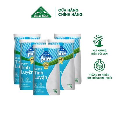 Combo 5  Túi Ðường Tinh Luyện Biên Hòa Pure 1kg/Túi