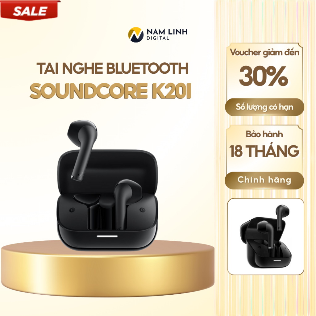 Tai nghe bluetooth Soundcore K20i - Tai nghe bán trong tai