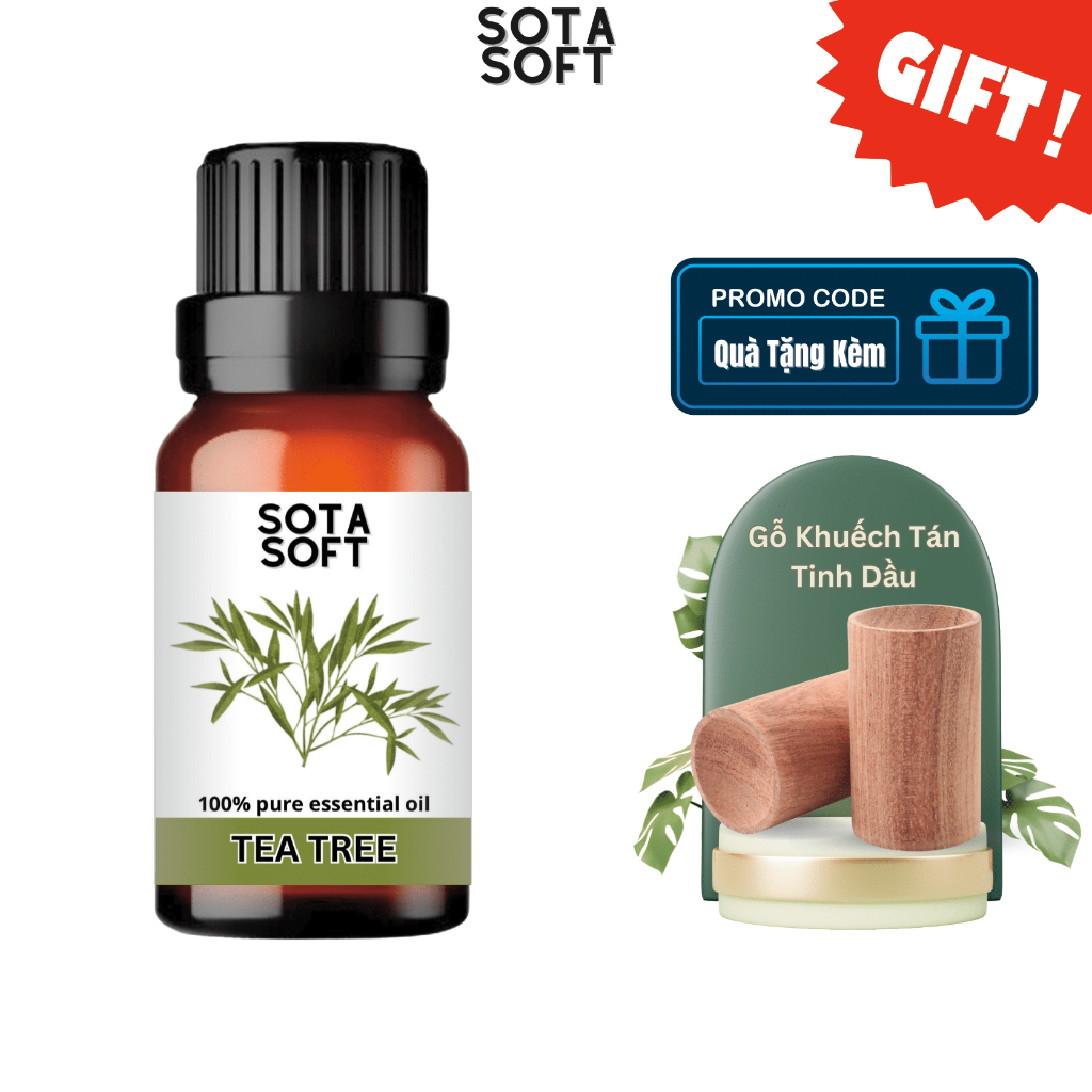 Tinh Dầu Tràm Trà 10ml | Tea Tree Essential Oil