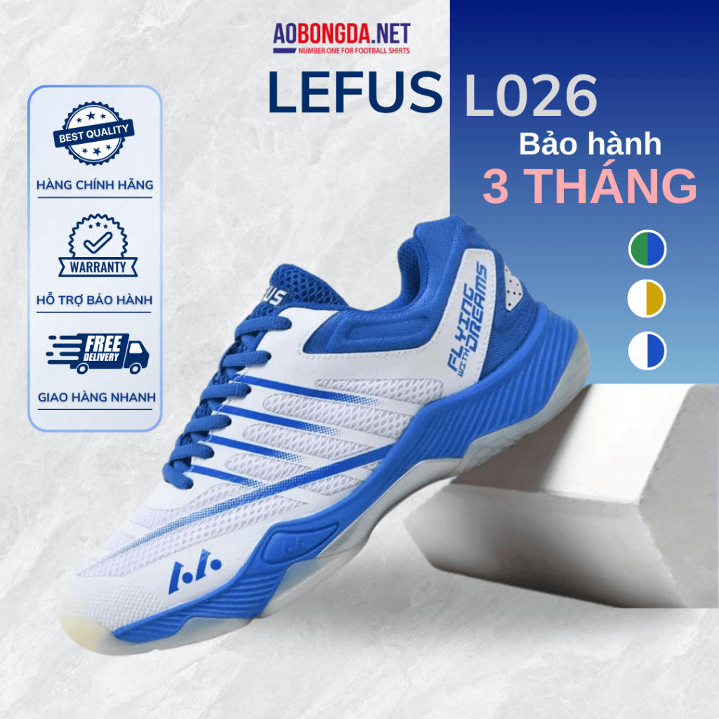 Giày Cầu Lông Lefus L026 Đế Carbon Giữ Cân Bằng Giảm Chấn Tốt Sport Giày Pickleball