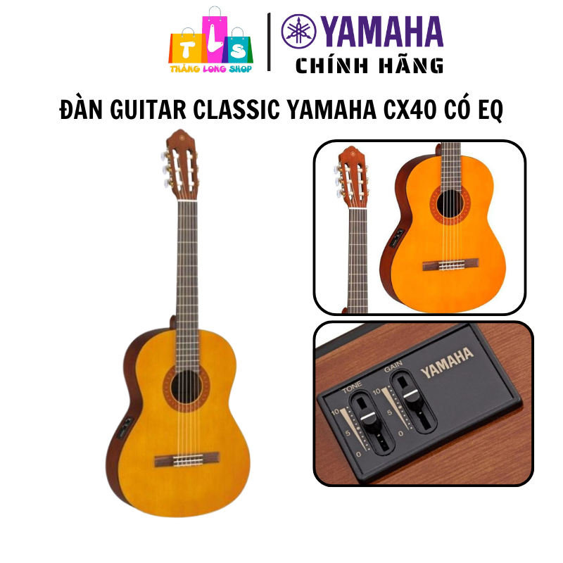 [Chính Hãng] Đàn Guitar Electro Classic Yamaha CX40 – Có Pickup, Nâng Cấp Từ C40