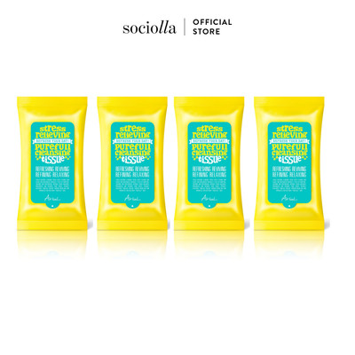 Combo 4 Khăn Ướt Tẩy Trang Ariul Stress Relieving Purefull Cleansing Tissue