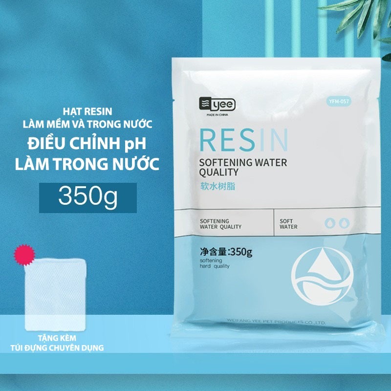 Purigen YEE, Resin Softening YEE Vật Liệu Lọc Sạch Hồ Cá, Lọc Nước Vàng, Điều Chỉnh PH Cho Hồ Cá, Bể