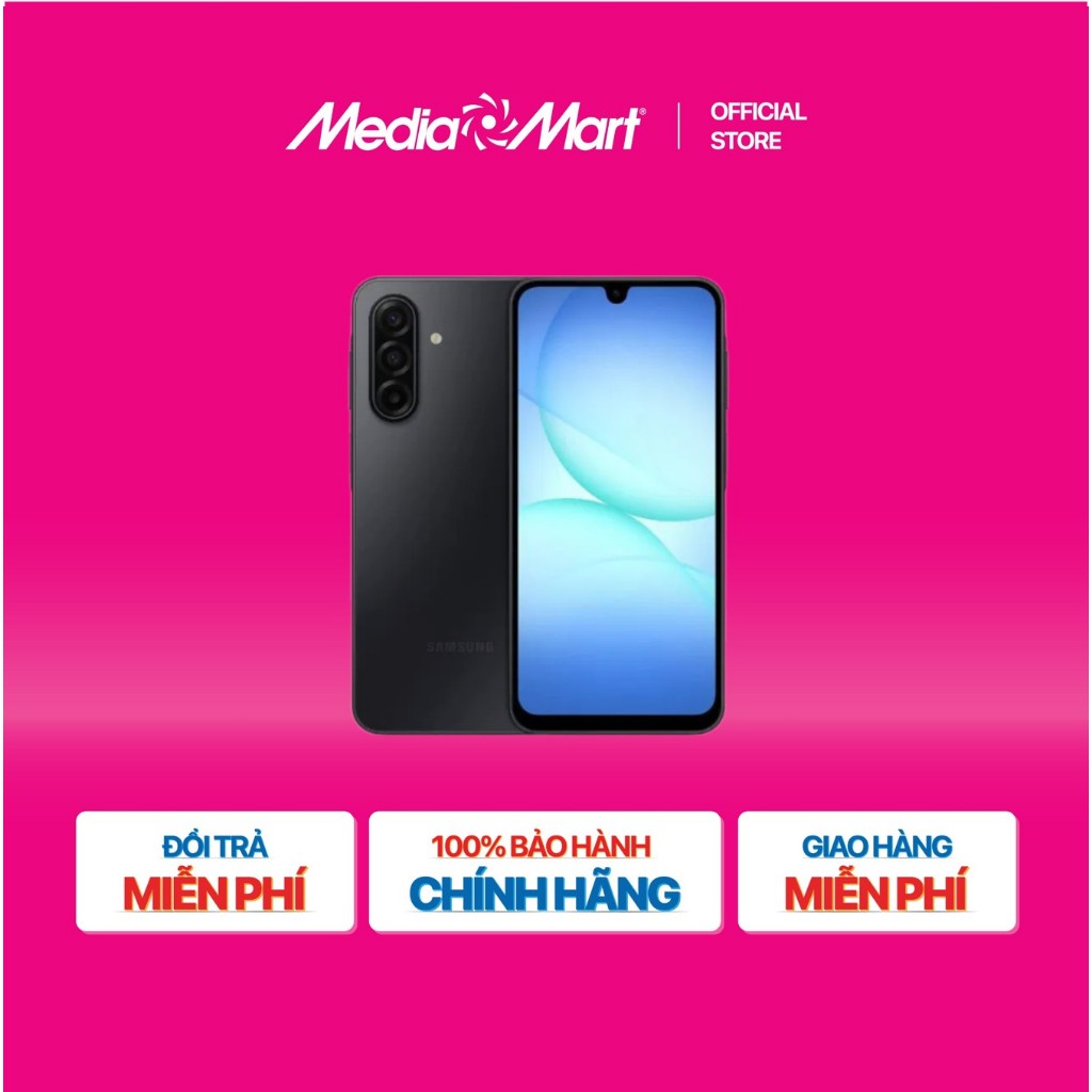 [MediaMart-FREESHIP] Samsung Galaxy A17 4G A175F (8+128G) Đen