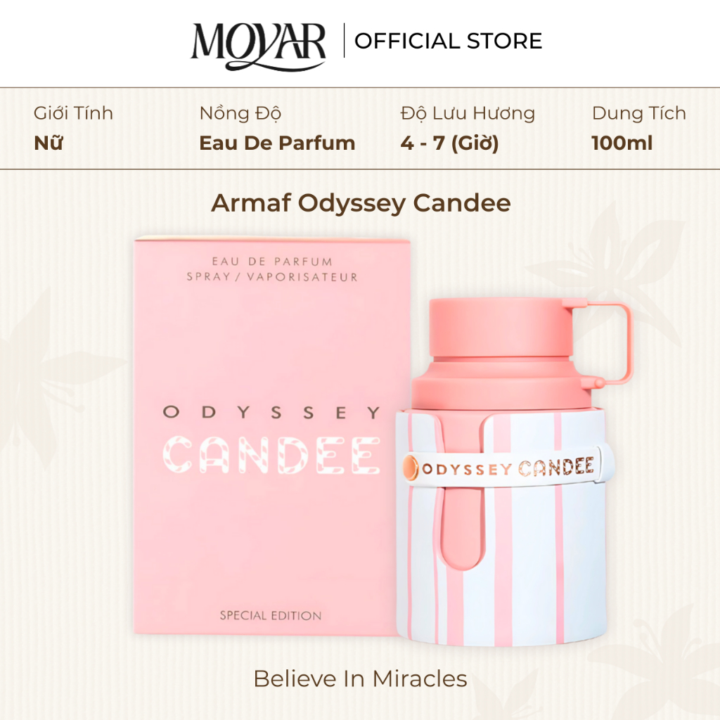 Nước Hoa Armaf Odyssey Candee | Nước Hoa Nữ Fullsize | Moyar Perfume