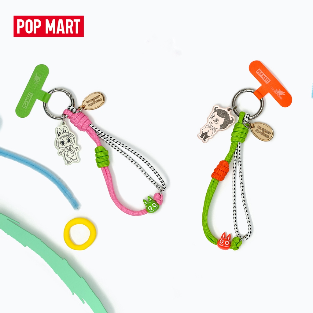 POP MART THE MONSTERS - LABUBU 10th Anniversary Series Phone Charm - Whole Set