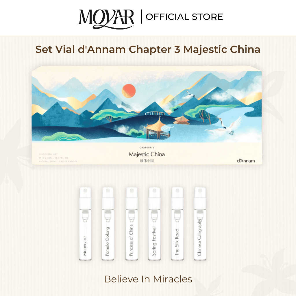 Set Discovery D’Annam | Chapter 3: Majestic China | Moyar Perfume