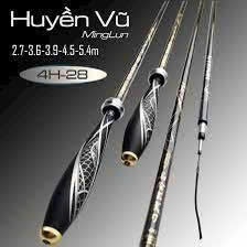 Cần Câu Đơn Đài Huyền Vũ 4H tải tĩnh 1.5kg,Cần câu tay huyền vũ 4h tặng 1 ngọn