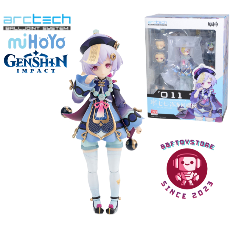 [CÓ SẴN - HÀNG CHÍNH HÃNG] MÔ HÌNH FIGURE MIHOYO GENSHIN IMPACT ARCTECH QIQI (Icy Resurrection Ver.)