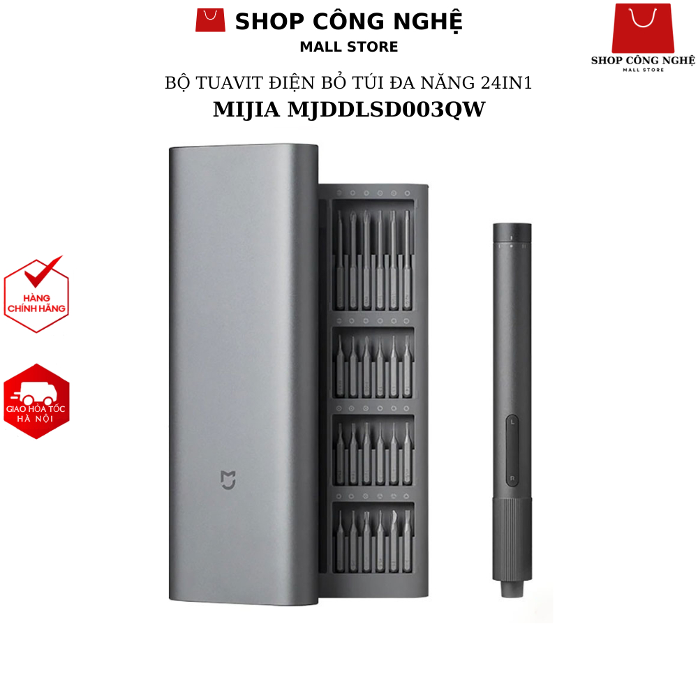 Bộ tua vít điện bỏ túi đa năng Mijia MJDDLSD003QW 24 trong 1, Atuman Duka E2, Atuman E3 - BH 3 tháng