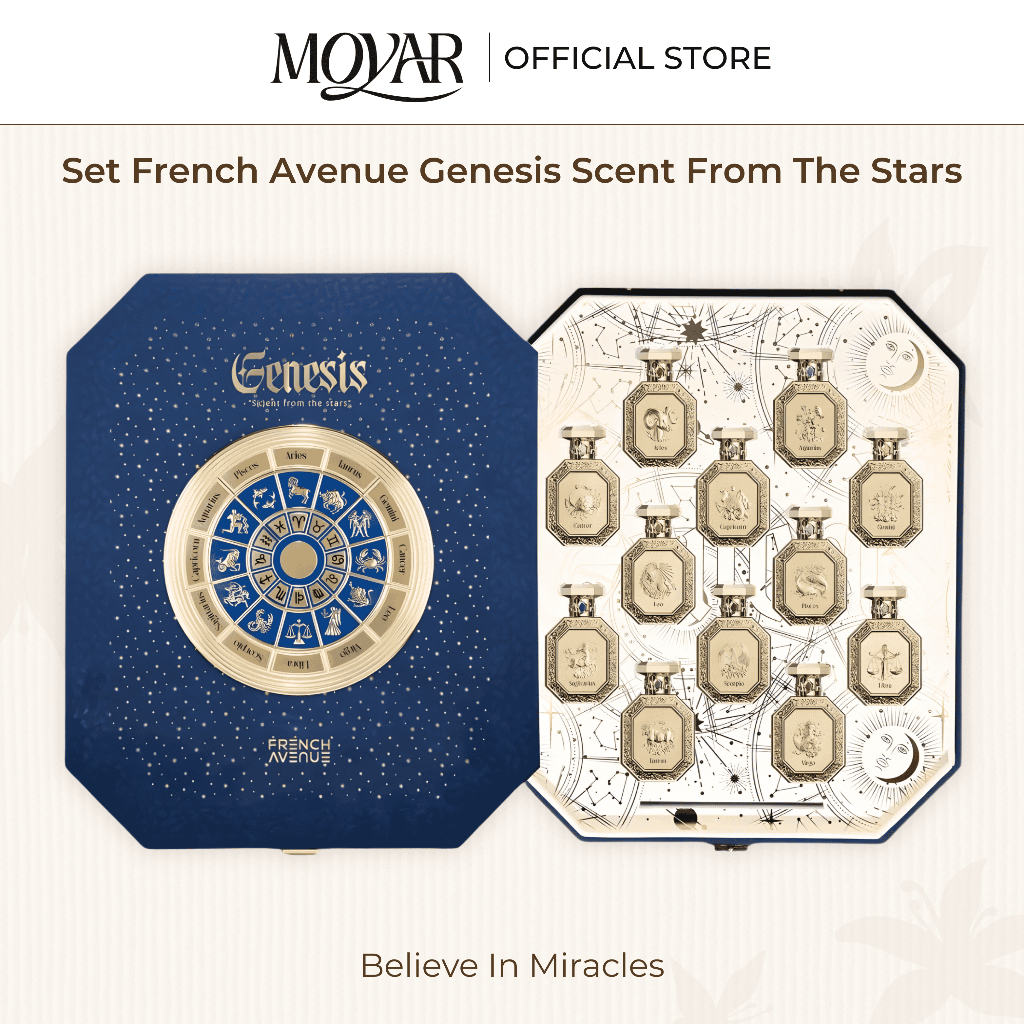 Set Nước Hoa Set French Avenue Genesis Scent From The Stars | 12 x 30ml | Moyar Perfume