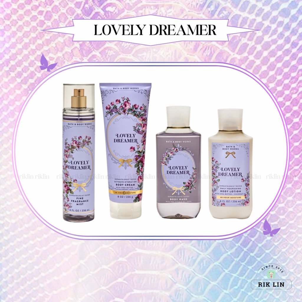 Fullsize LOVELY DREAMER |MEEET ME IN MIAMI | CARRIED AWAY _BODY MIST XỊT THƠM MIDSUMMER DREAM USA