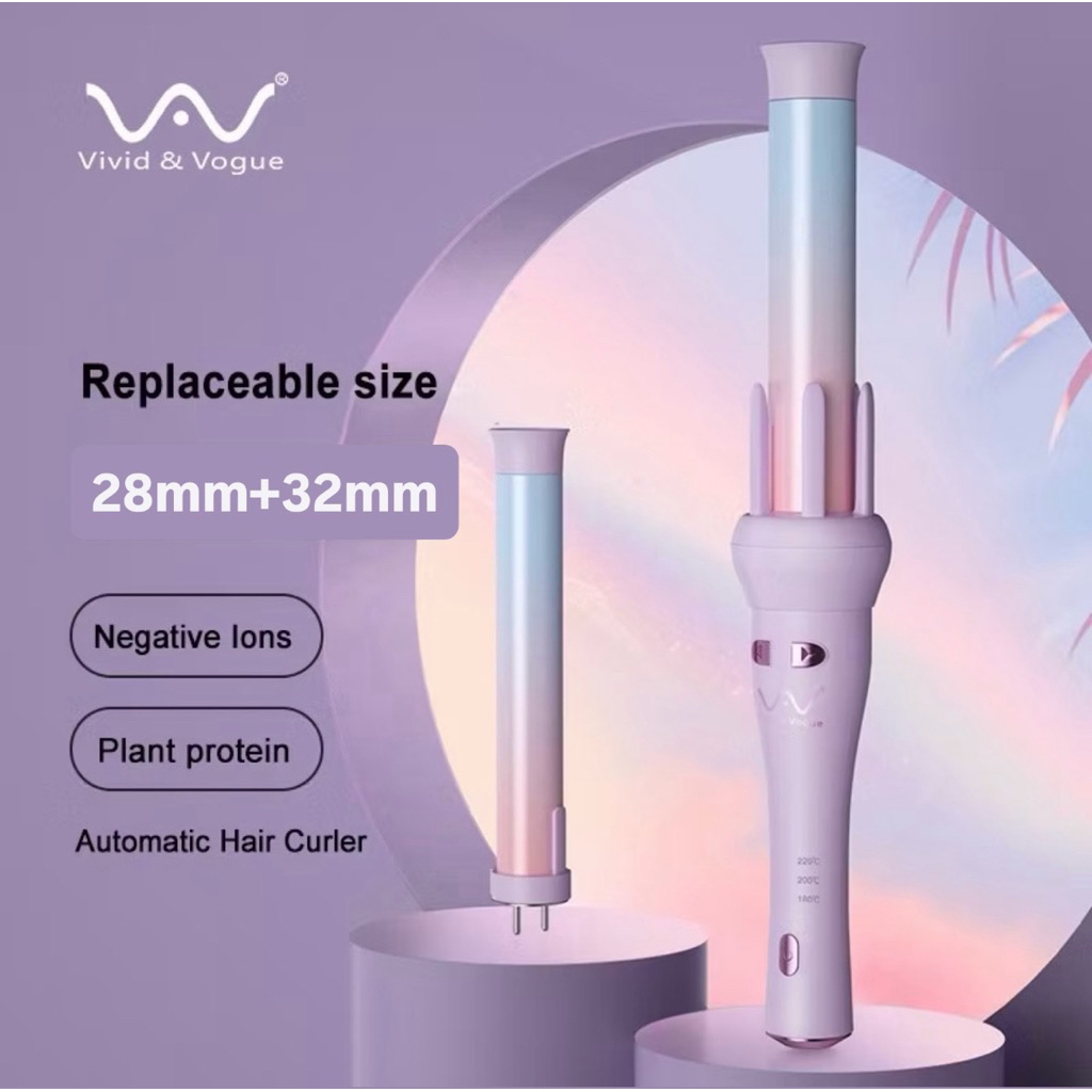 (BẢO HÀNH 1 NĂM ) Máy Uốn Tóc Tự Động Thế Hệ Thịnh Hành ver 4