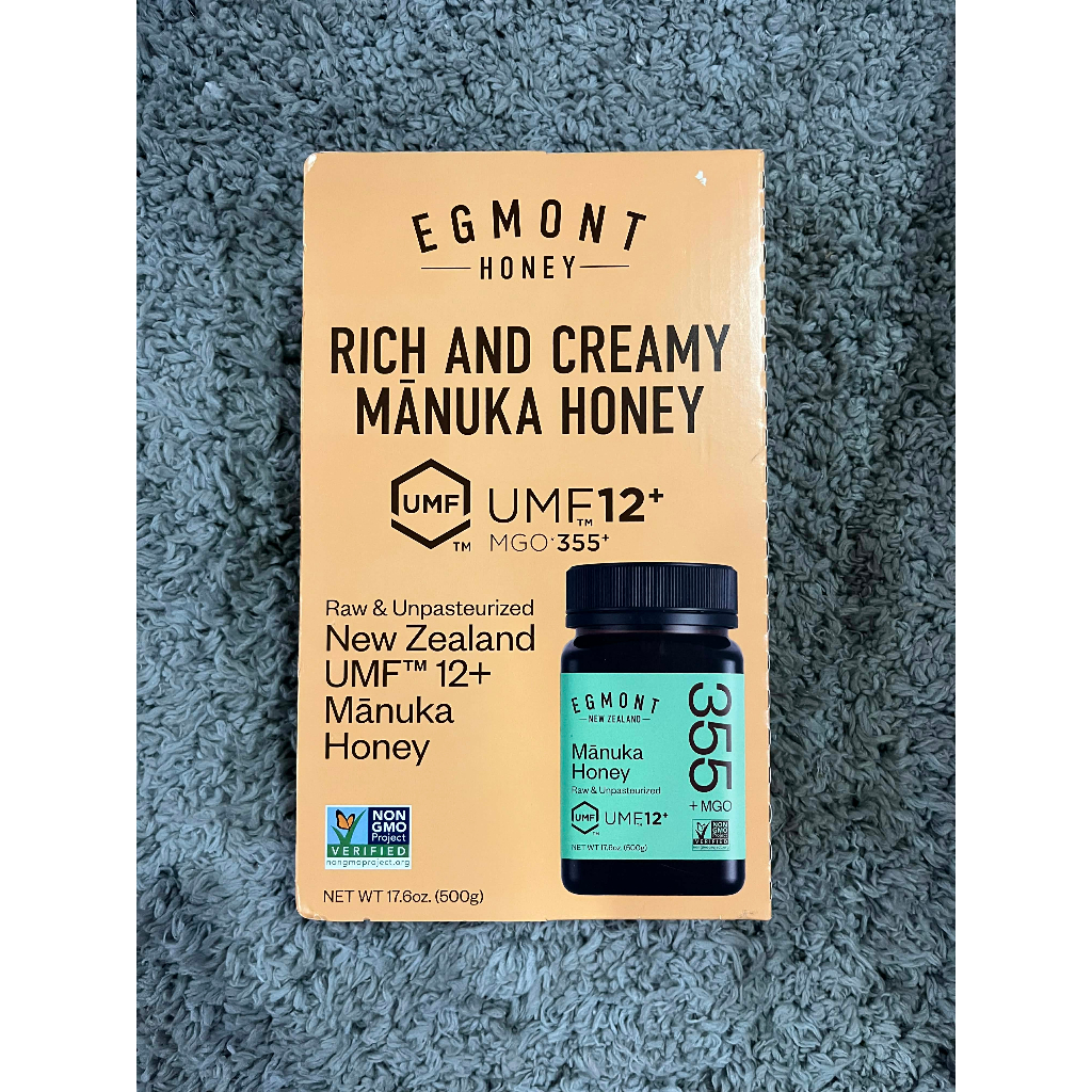 HÀNG MỸ DATE 2030 Mật ong cao cấp Egmont Honey Comvita Raw Manuka UMF 12+ / mgo 355+ hũ 500gr