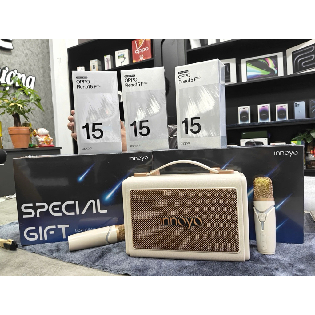 Loa Bluetooth kèm mic hát Innoyo S2 Chính Hãng