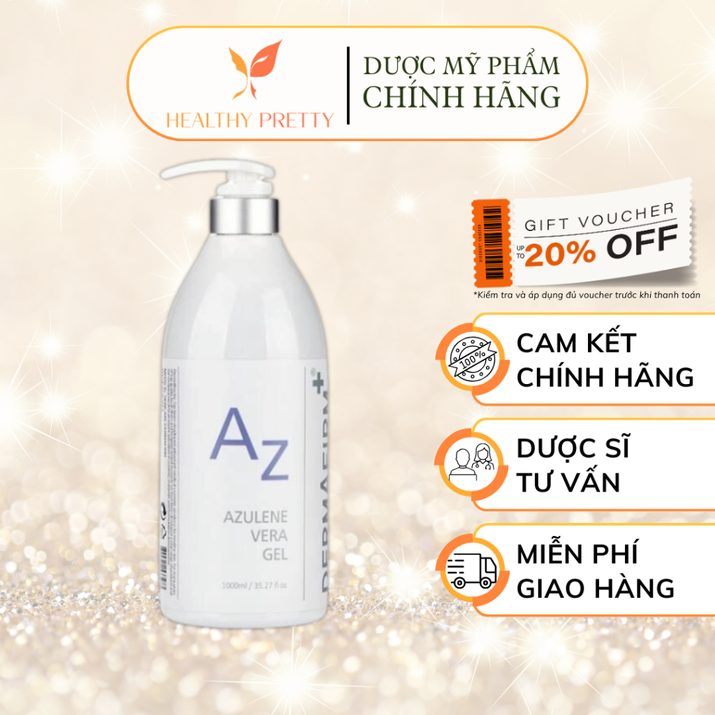 [DERMAFIRM] Tinh Chất Làm Dịu Và Phục Hồi - Azulene Vera Gel