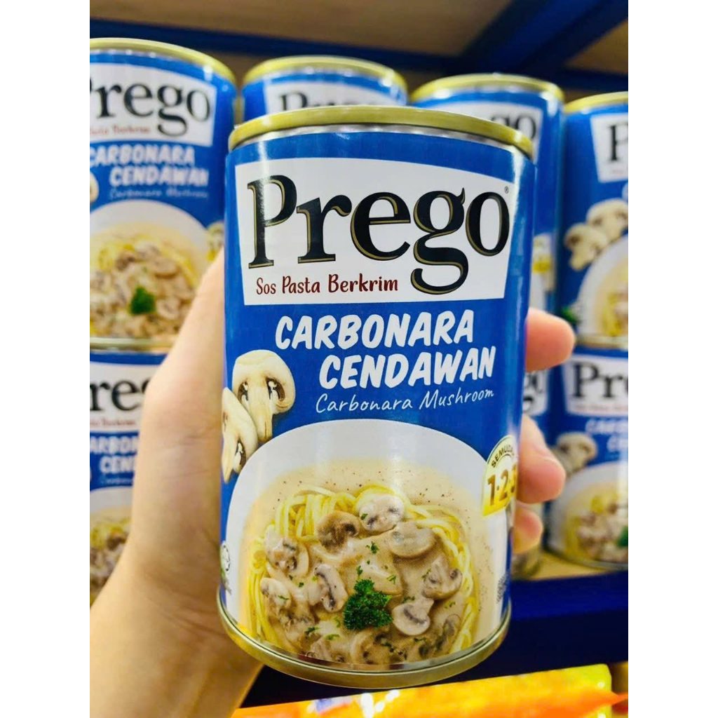 Sốt mì Ý Prego vị nấm (Prego Mushroom Pasta Sauce)