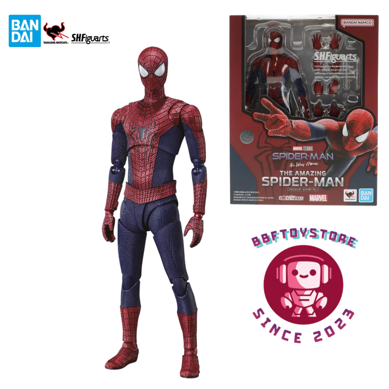 [CÓ SẴN - HÀNG CHÍNH HÃNG] MÔ HÌNH FIGURE SPIDERMAN SHF THE AMAZING SPIDER MAN (ANDREW GARFIELD) NO 