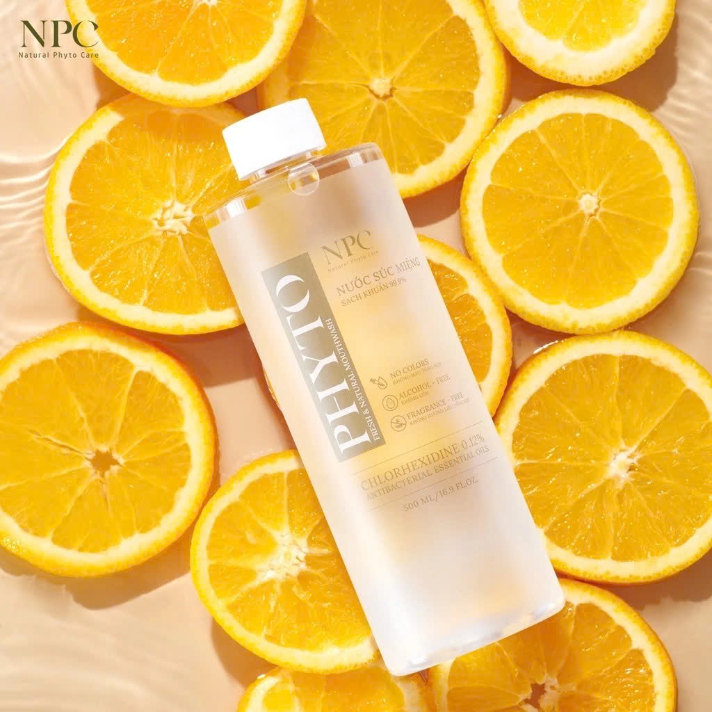 Nước súc miệng Phyto chai 500ml - NPC PHAR