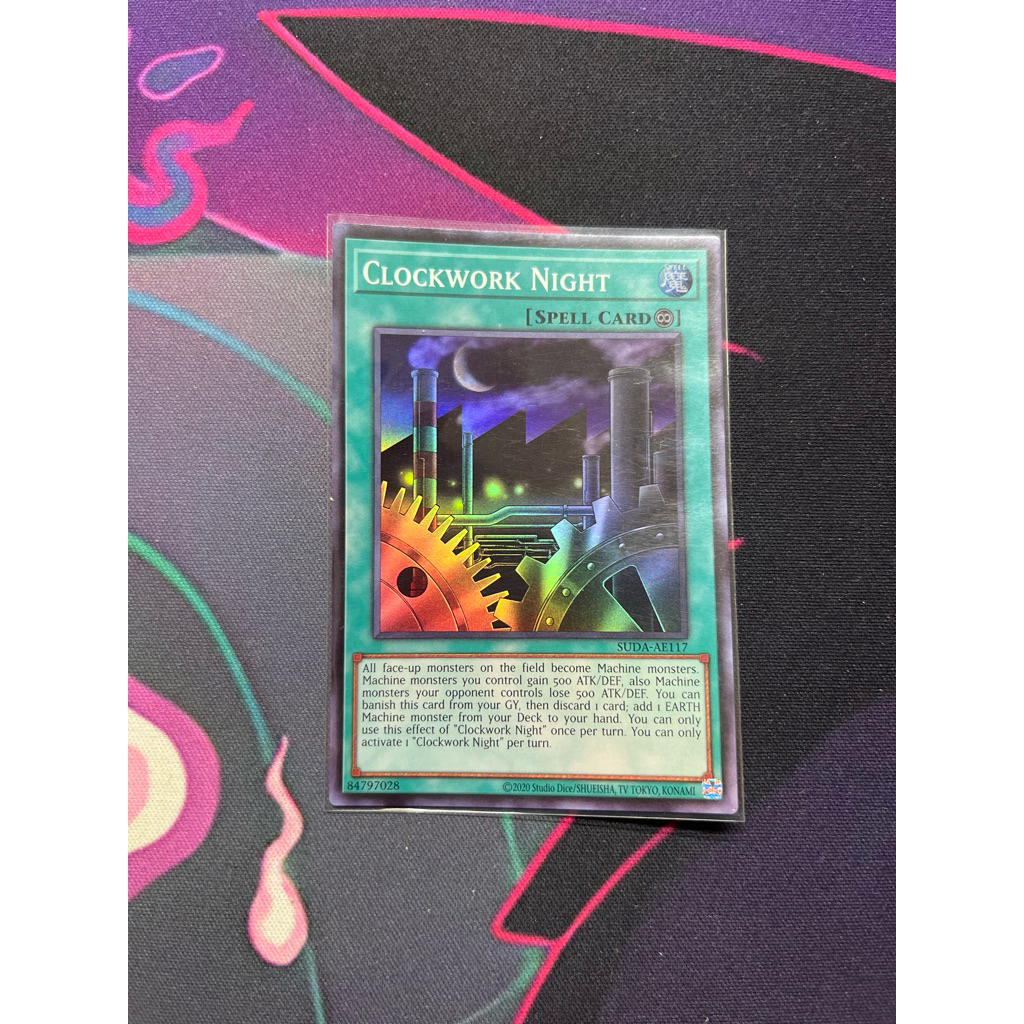 Thẻ bài Clockwork Night SUDA-AE117 Super Rare